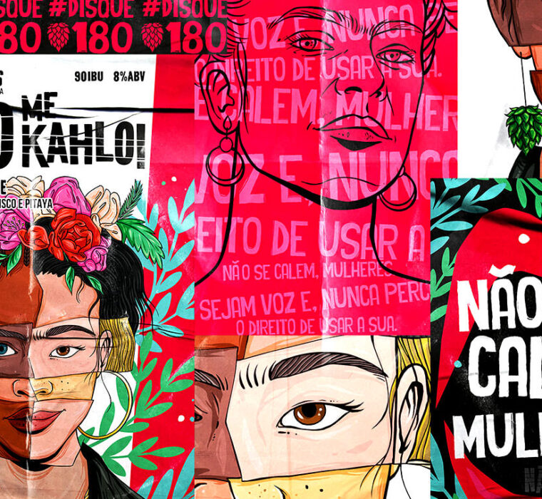imagem de capa de projeto cerveja Não me Kahlo! da cervejaria Ignorus.