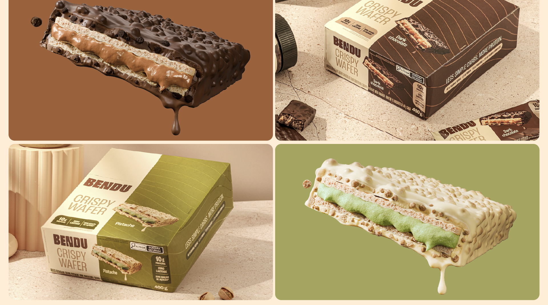 Projeto de render organico de alimentos Bendu.