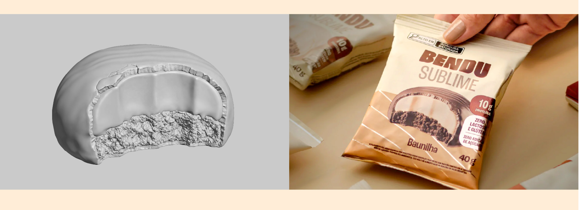 Projeto de render organico de alimentos Bendu.