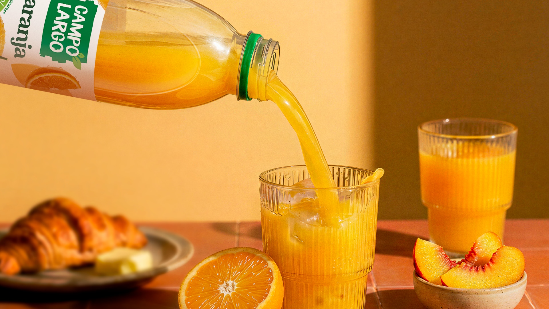 Projeto de design de embalagens sucos Campo Largo.