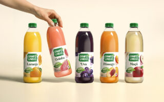 Projeto design de embalagem sucos Campo Largo.